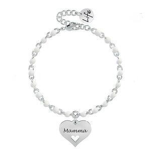 NIB Gorgeous Kidult "Mamma" Heart Bracelet